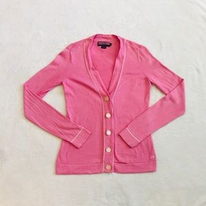 Vineyard Vines Cashmere Blend Pink Cardigan M